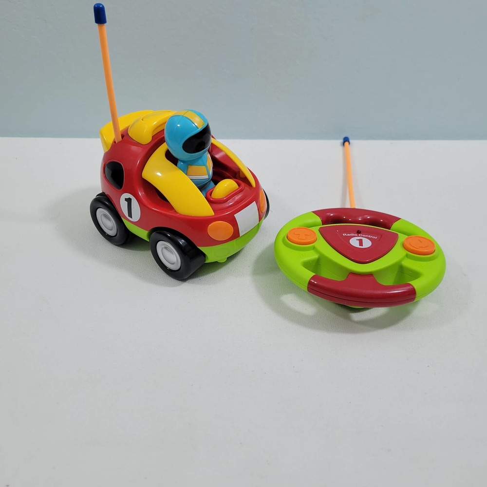 Remote Control 4" Toddler Car With Music & Lights Works Great 113022-3clo1